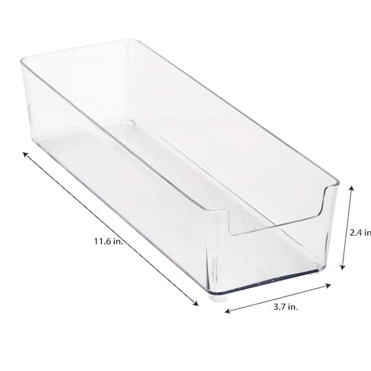 Simplify Medium Rectangular Drawer Organizer Bins, 2ct.